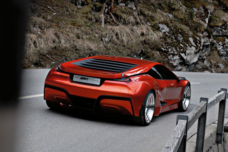  BMW M1 Hommage Concept 2008 года  (фото 18 из 119)